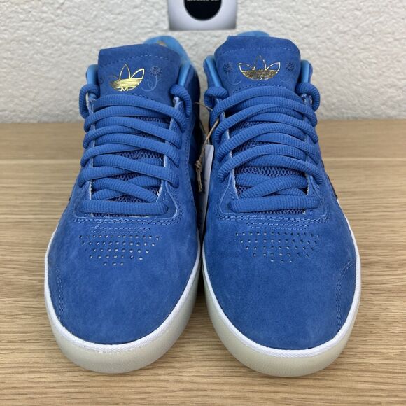 Adidas Skateboarding Tyshawn Jones Sky Blue Suede Size 5 H04934 Icy Soles - Picture 3 of 11